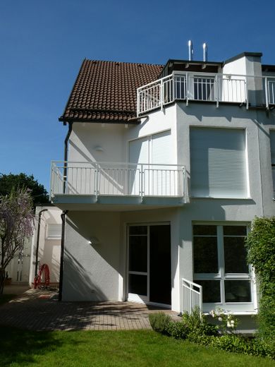 Hochwertige DHH in ruhiger Toplage München-Obermenzing – Ansicht Süd