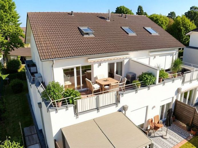 Großzügige Maisonettewohnung mit zwei Bädern und weitläufigem Balkon in Lennep – फोटो 1