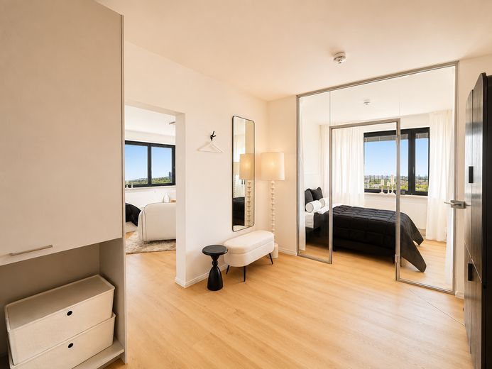 Fully furnished high-rise residence – 29F/ W1 – panoramic views over Hamburg – Foto 11