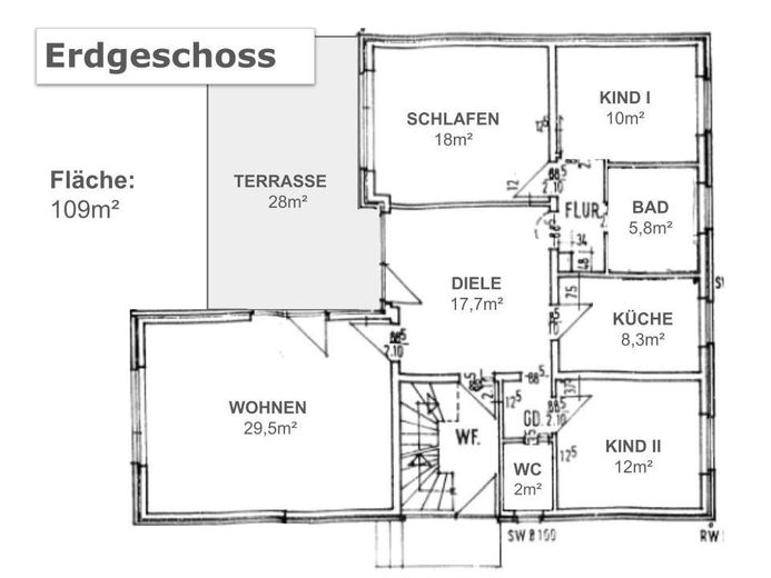 Grundriss Erdgeschoss