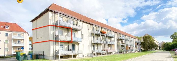 Balkonansicht Wohnung