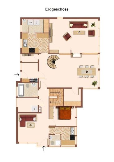 Grundriss Erdgeschoss