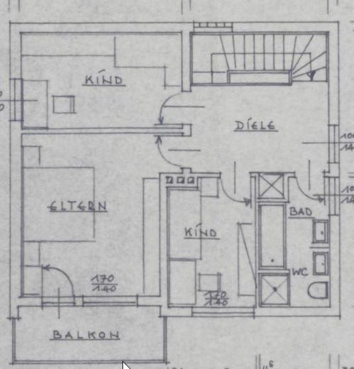 Grundriss OG EFH