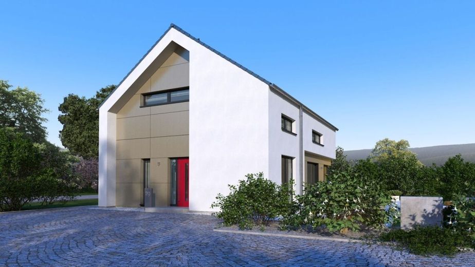 DESIGNHAUS DER EXTRAKLASSE – Ansicht Eingang Trespa