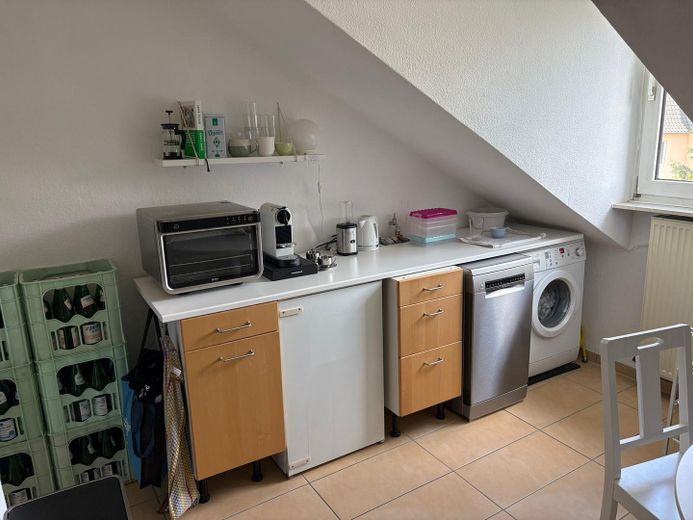 2,5-Zimmer-Wohnung in der Nähe des Lutherparks – Küche