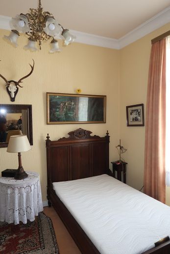 Blick ins kleine Schlafzimmer 