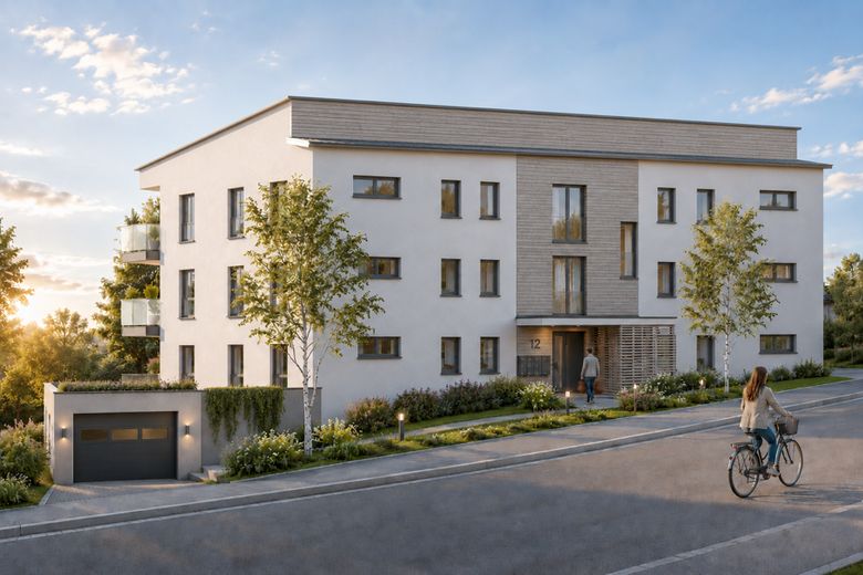 KfW 40 QNG|  Neubau | 3-Zimmer-Eigentumswohnung | Aufzug | Tiefgarage – Foto 2