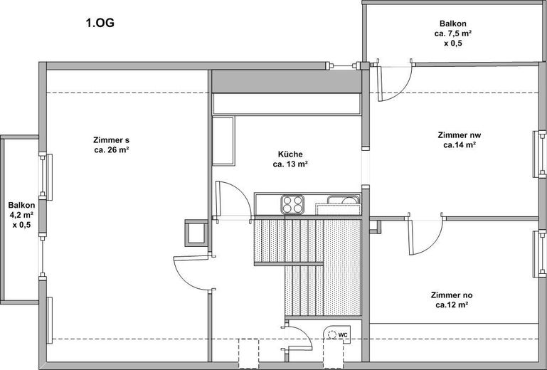Raumwunder mit Potenzial: Ihr neues Zuhause im Herzen von Markt Schwaben – Grundriss_OG