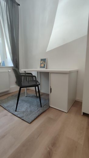 1 möbliertes Zimmer in 2er Frauen WG in Nürnberg Südstadt – Schreibtisch