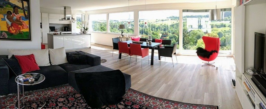 Droompenthouse boven de daken van Ulm – modern, zo goed als nieuw, energiezuinig – Foto 1