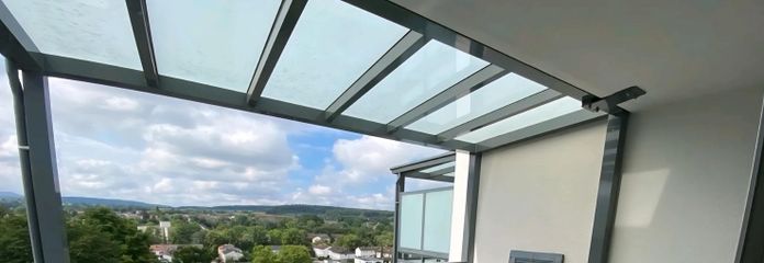 Balkon mit Aussicht
