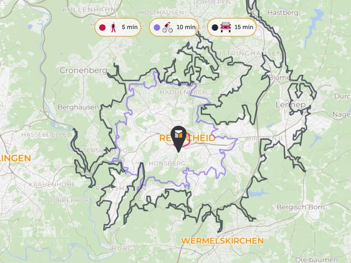 Wohn- und Geschäftshaus in attraktiver Innenstadtlage – Lageplan