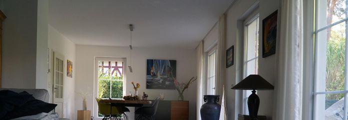 Blick auf den Essbereich