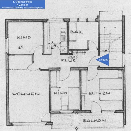 Wärmepumpe 2026! Mehrgenerationentraum oder Kapitalanlage: Freies ZFH in Bondorf mit Wohnraum im DG – Grundriss 1. OG