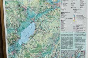 Ferienhaus mit Bootsplatz und Motorboot / Trailer – Wanderkarte