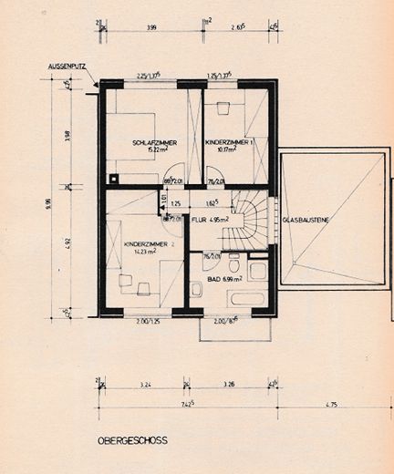 Einseitig angebautes EFH mit unterkellerter Garage – Foto 3