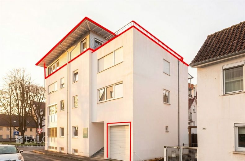 Exklusives Penthouse im Zentrum – Ansicht NEU
