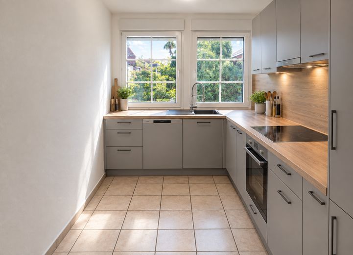 Schöne 75 m² Maisonette mit Balkon u. Stellplatz in Löhne Gohfeld | Neue Küche auf Wunsch – Foto 4