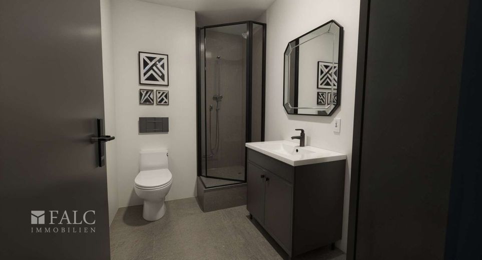 Badezimmer, Modern - (KI generiert)