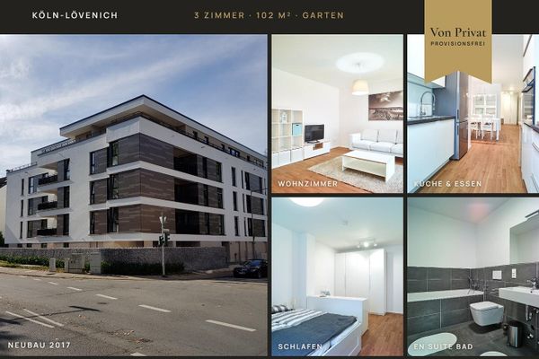 ARCHITEKTEN-DESIGN: 3-Zi-Gartenwohnung | 2 Bäder | 102 m² Luxus & S-Bahn-Anbindung