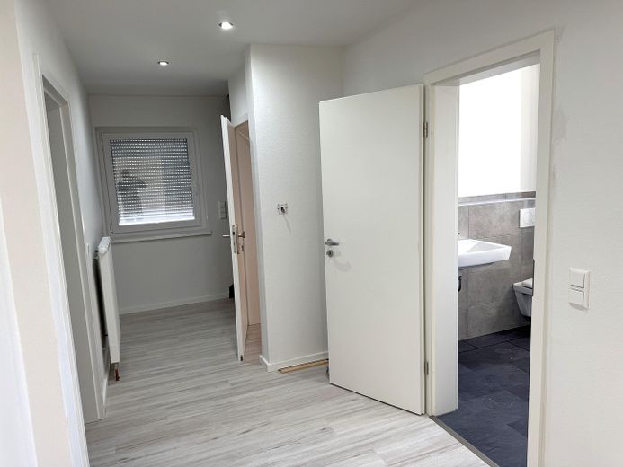 Gang Blick zum Eingang