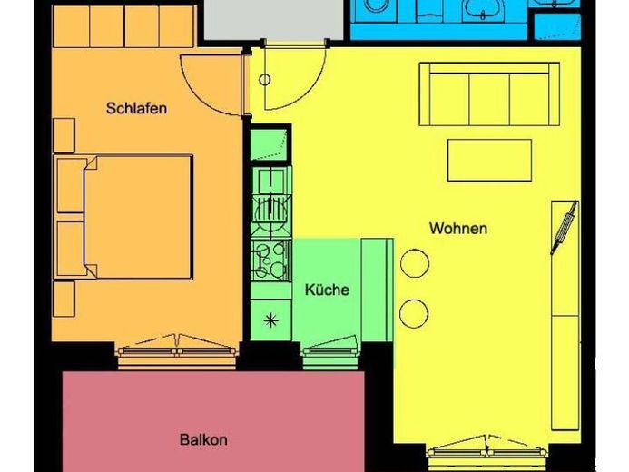 Modernes und ruhiges Wohndomizil in Innenstadtnähe! Großer Balkon zur Gartenseite! – Foto 1