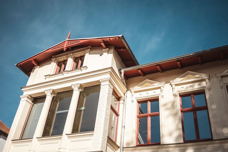 Leben in Bäderarchitekturvilla