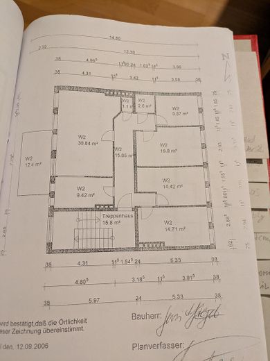 Moderne 4-Zimmer-Wohnung im Herzen von Kassel mit Westbalkon – Grundriss