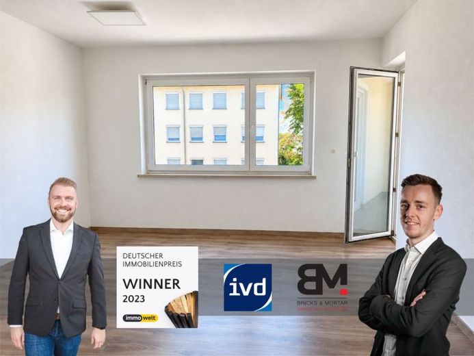 Appartamento di 3 locali con balcone esposto a ovest e garage a Königsbrunn – Foto 1