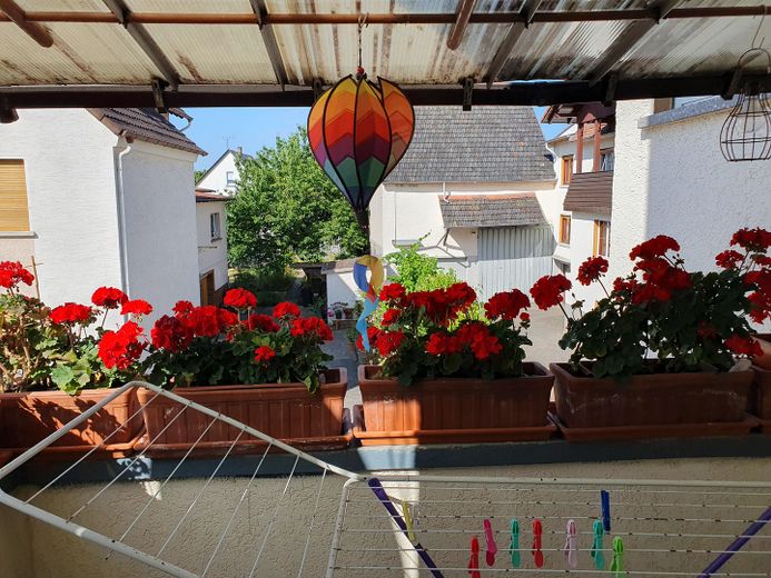 Family-friendly detached house with a large plot – Balkon
