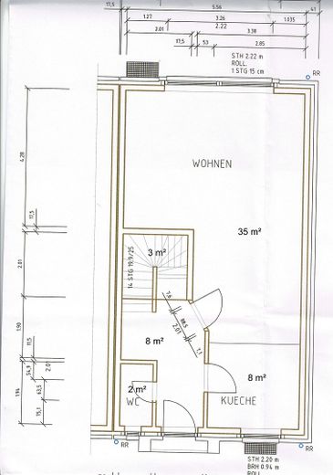 Reihenhaus, mit Doppelgarage, PV-Anlage, Speicher – Grundriss Erdgeschoss