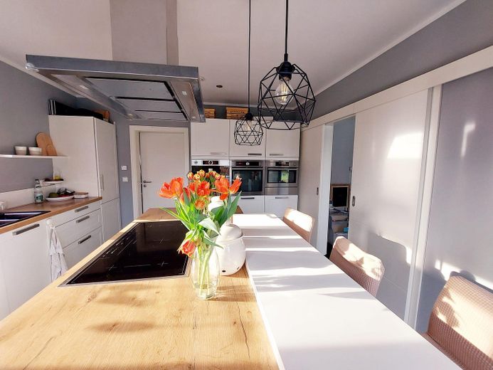 Backofen und Dampfgarer