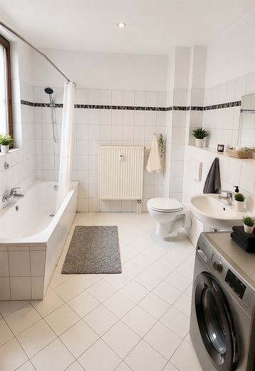 Top-Innestadt-Lage Halle: Stilvolle 2‑Zimmer‑Wohnung mit moderner Küche – Bad