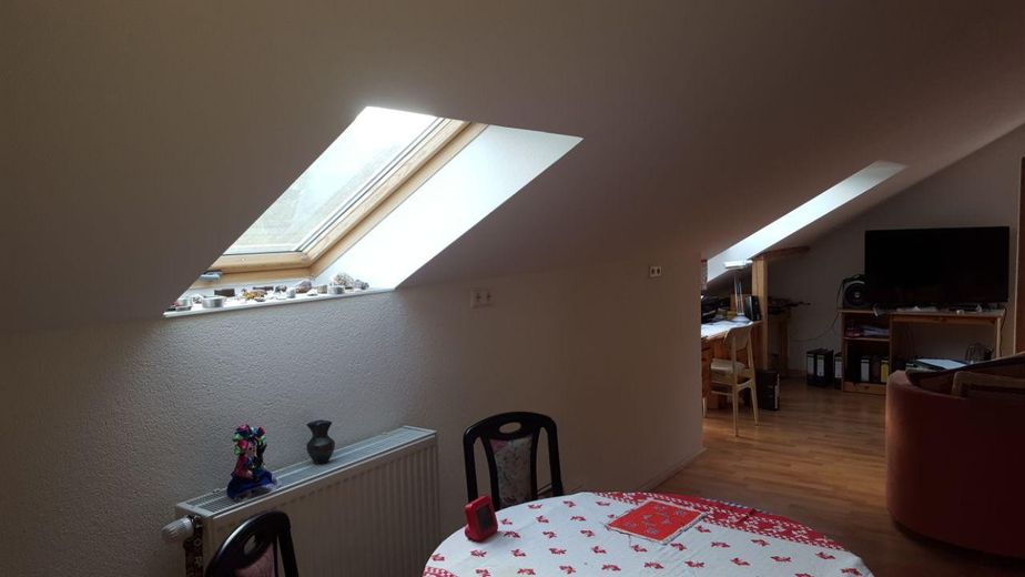 Essecke neben Küche