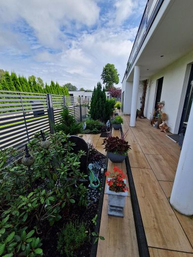 Vorgarten und Eingang