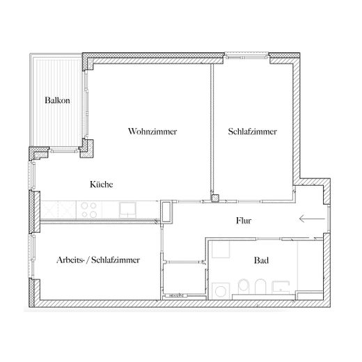 Wohnungsplan / Grundriss