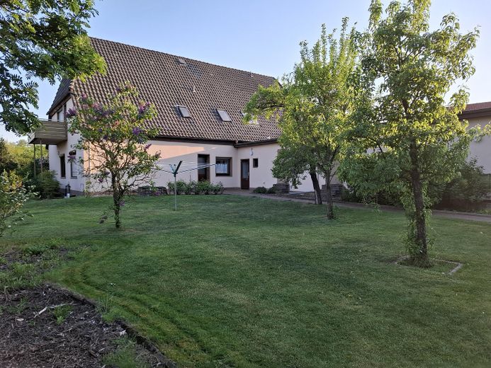 Rückansicht des Hauses