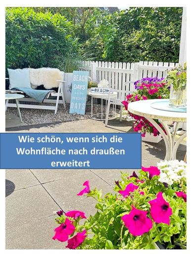 Ihr 2. Wohnzimmer im Sommer
