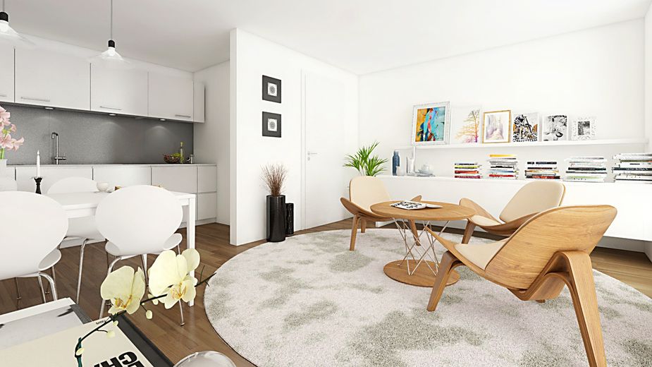 Stilvolle, neuwertige 3-Zimmer-Wohnung in Rostock-Südstadt – Visualisierung 2