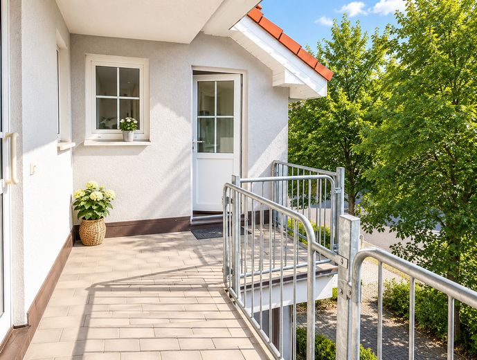 Leegebruch - Sonnige 1,5-Zimmer Eigentumswohnung, ruhig und im Grünen – Zugang zur Wohnung