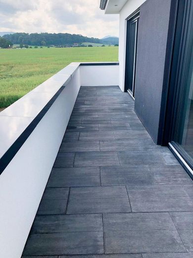 Stadtvilla mit unverbaubaren Blick zum Herkules und Dörnberg – Balkon