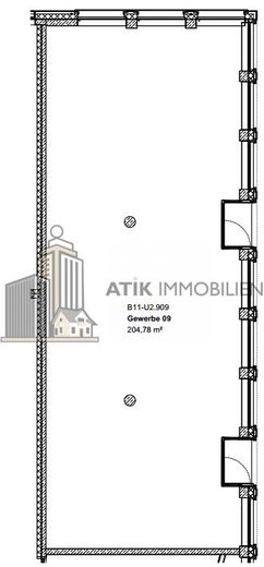 ATIK: Ihr Geschäft am Puls der Stadt: Ladenflächen am Europaplatz - provisionsfrei – Grundriss