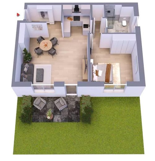Zuschnitt der Wohnung