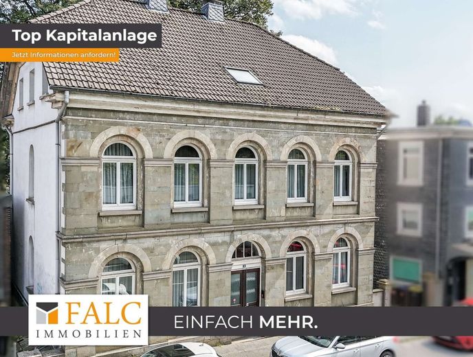 Historisches Mehrfamilienhaus am Lenneper Altstadtkern – Front