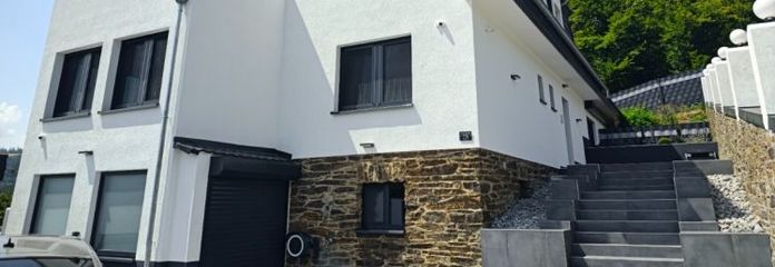Moderne 4-Zimmer-Wohnung mit gigantischem 84 m² Sonnendeck & Panoramablick in Nassau an der Lahn
