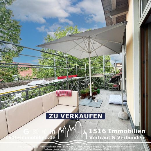 3-room attic apartment with sunny balcony – Balkon