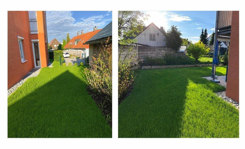 Vivienda con jardín y sensación de casa dentro de casa | Jardín de 135 m² | Sala de ocio interna | Plaza de aparcamiento en garaje subterráneo – Garten