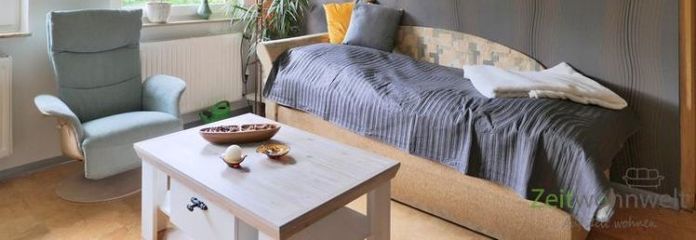 (EF1363_M) Gera: Zedlitz, preiswertes möbliertes Apartment mit PKW-Stellplatz und Service