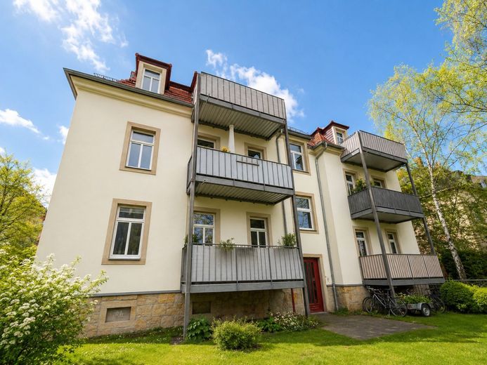 FÜR KAPITALANLEGER - GEPFLEGTES INVESTMENT IN TOLKEWITZ – Objektansicht