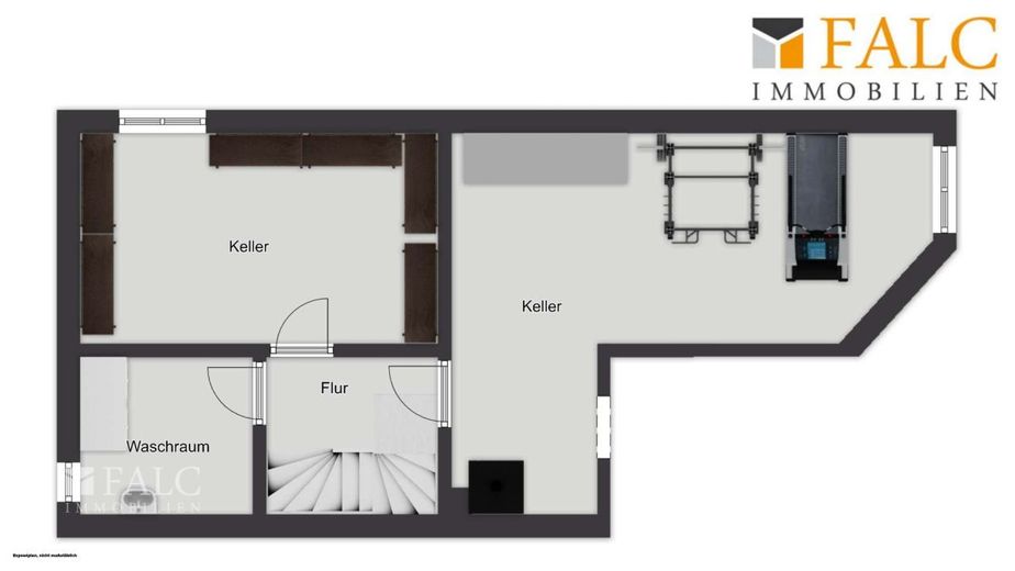 Familienfreundliche Doppelhaushälfte mit Garten, Terrasse &amp; Doppelgarage – Grundriss KG